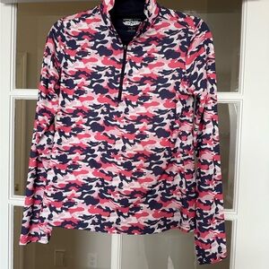 Women's Camo Utility Jacket - Pink and Blue
